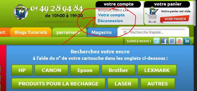 Comment effectuer un clonage de commande sur Encros.fr