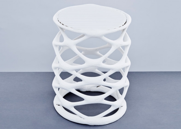 Que faire avec des résidus d'impression 3D? Des meubles bien sûr!