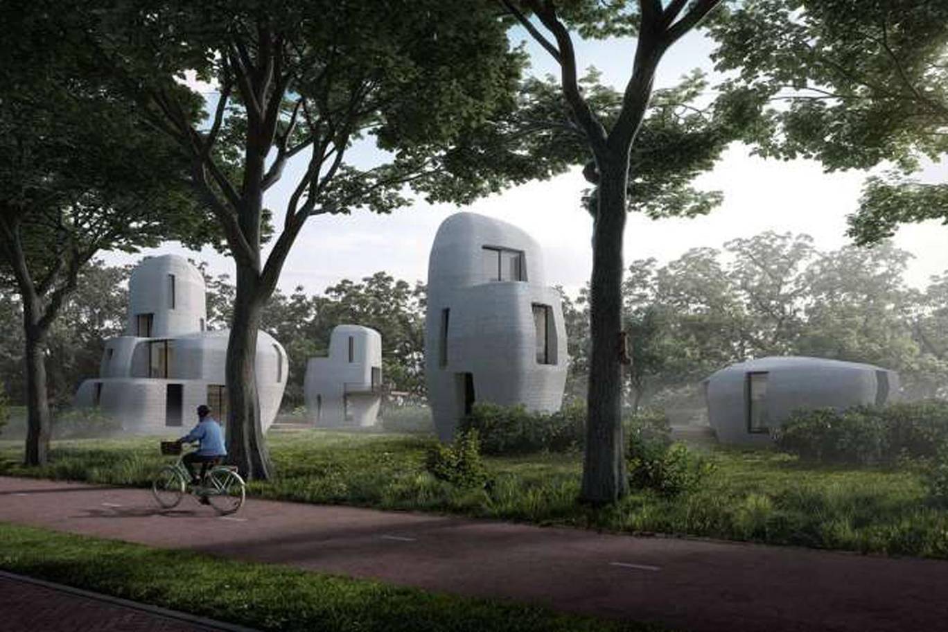 Les Pays-Bas impriment désormais des maisons