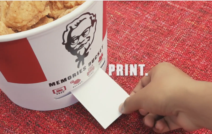 KFC propose désormais un bucket comprenant une imprimante imbriquée!