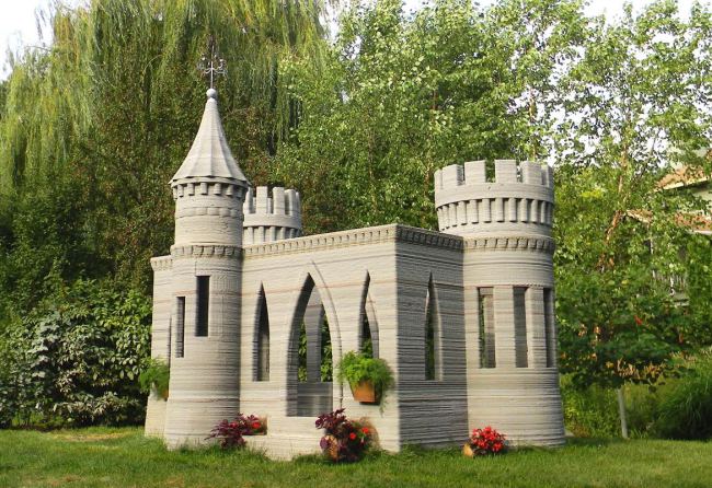 Vous voulez un chateau? Imprimez celui-ci!