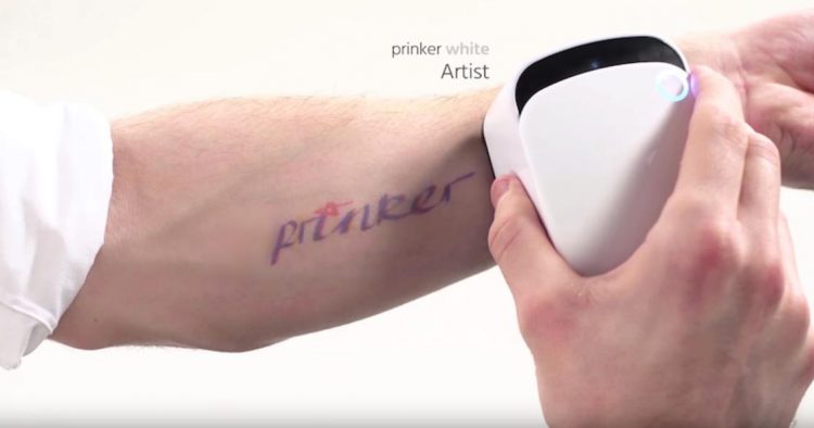 La Prinker : imprimez vous des tatouages !