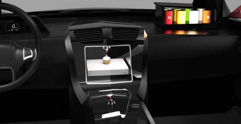 La Snackr : l'imprimante culinaire à utiliser en voiture