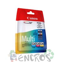 Canon CLI-526 - Pack de 3 cartouches Canon CLI-526 / 4541B006AA
