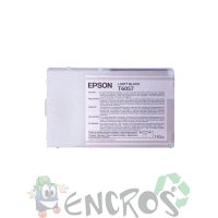 T6067 - Cartouche d'encre Epson T6067 C13T606700 grise (grande c