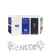 HP 90 - Cartouche d'encre HP numero90 C5058A noir (400ml)