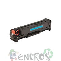 HP CC531A / Canon 718 - Toner compatible equivalent aux modeles
