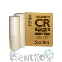 Riso S-2485 - LOT de 2 masters Riso S2485 pour serie TR / A4