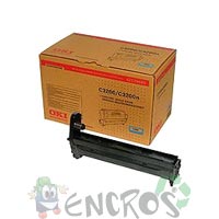 OKI C3200 - Tambour OKI 42126664 cyan