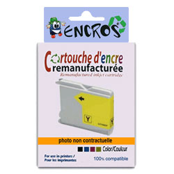 LC970 Y - Cartouche compatible equivalente au modele Brother LC9