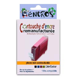 Cartouche d'encre compatible photo magenta (sans puce) pour Impr