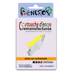 Cartouche compatible de qualite Encros EP108 jaune