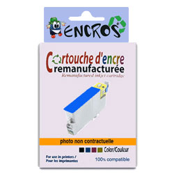 Cartouche compatible de qualite Encros EP116 cyan