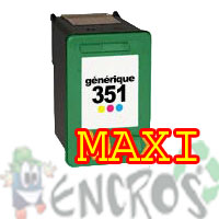 HP 351 - Cartouche compatible equivalente au modele HP numero351