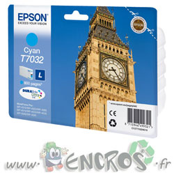Epson T7032 L - Cartouche d'encre Epson T7032 L cyan