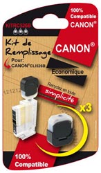 Station de recharge facile pour cartouche CANON CLI 526 Black