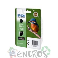 Epson T1591 - Cartouche d'encre Epson C13T15914010 photo noir