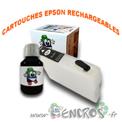 Kit Cartouche Rechargeable EPSON 604 Noir