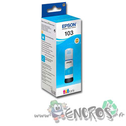 Bouteille d'Encre EPSON 103 Cyan