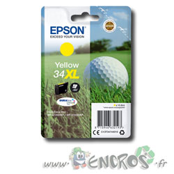 Epson T3474 - Cartouche d'encre XL Epson T3474 jaune