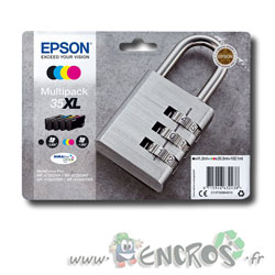 Epson T3596 - Pack de 4 Cartouches d'encre XL Noir et Couleurs