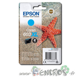 Epson 603XL - Cartouche d'encre Epson 603XL Cyan