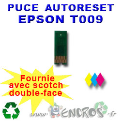 Puce Auto-Reset EPSON T009 couleur