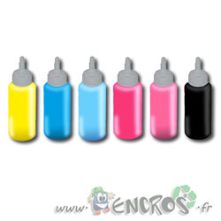 Pack Bouteilles d'Encre Epson Ecotank Universelles x6