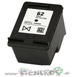 HP 62 - Cartouche compatible HP 62 noir