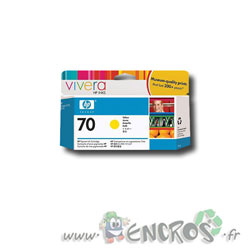 HP 70 - Cartouche d'encre HP 70 Jaune C9454A