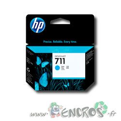 HP 711 / CZ130A - Cartouche d'encre HP 711 / CZ130A Cyan