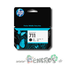 HP 711 / CZ129A - Cartouche d'encre HP 711 / CZ129A Noire