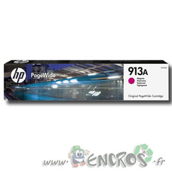 HP 913A- Cartouche d'encre HP913A F6T78AE Magenta