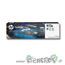 HP 973X - Cartouche d'encre F6T81AE Cyan