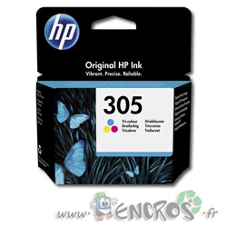 HP 305 - Cartouche d'encre HP 305 Couleur