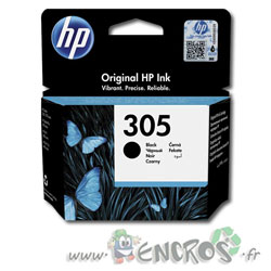 HP 305 - Cartouche d'encre HP 305 Noire