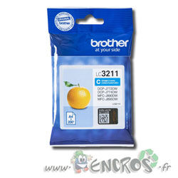 Brother LC3211C - Cartouche d'encre Brother LC3211C Cyan