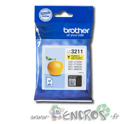 Brother LC3211Y - Cartouche d'encre Brother LC3211Y Jaune