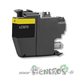 Brother LC3213y - Cartouche compatible Brother LC3213y jaune