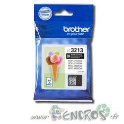 Brother LC3213BK - Cartouche d'encre Brother LC3213BK Noire
