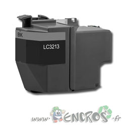 Brother LC3213BK - Cartouche compatible Brother LC3213BK Noir