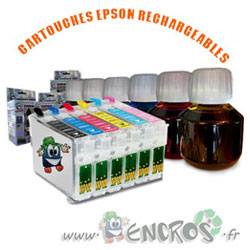 Pack de 6 Cartouches Rechargeables EPSON de T0791 à T0796