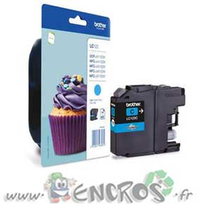 Cartouche d'encre Brother LC123/LC125 Cyan