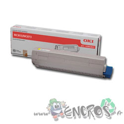 OKI 45862837 - Toner OKI 45862837 Jaune