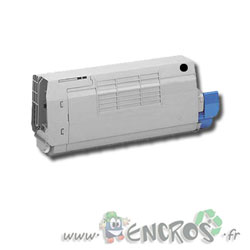 Okidata 44318608 - Toner Compatible Okidata 44318608 Noir