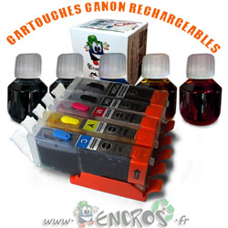 Pack de 5 Cartouches Rechargeables HP 364