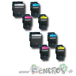 Pack Lexmark C540N Originale - Pack Toner Lexmark Original x2