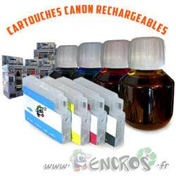 Pack de 4 Cartouches Rechargeables CANON PGI 2500