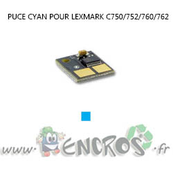 LEXMARK Puce CYAN Toner C752 et plus