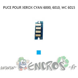 XEROX Puce CYAN Toner Phaser 6000 et plus